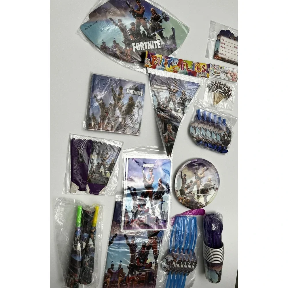 Fortnite Party Celebration Kit for 6.‎ NEW